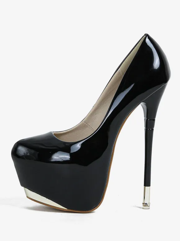 Women's Sexy High Heels Stiletto Heel Patent Leather Pumps In