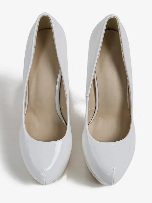 Women's Sexy High Heels Stiletto Heel Patent Leather Pumps In