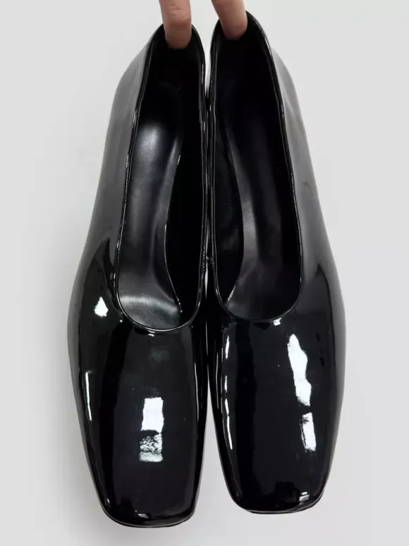 Women's Sexy Pumps Square Toe Slip On Dress Shoes