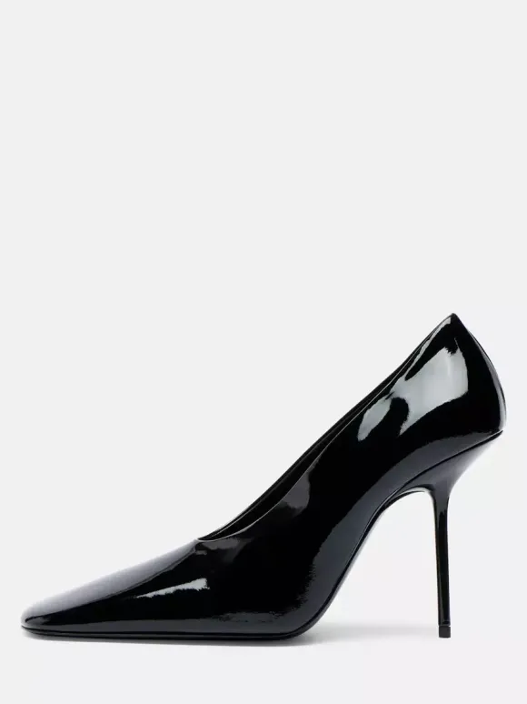 Women's Sexy Pumps Square Toe Slip On Dress Shoes