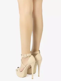 Women's Sexy Sandals Platform Open Toe Strappy High Heel Sandal Shoes