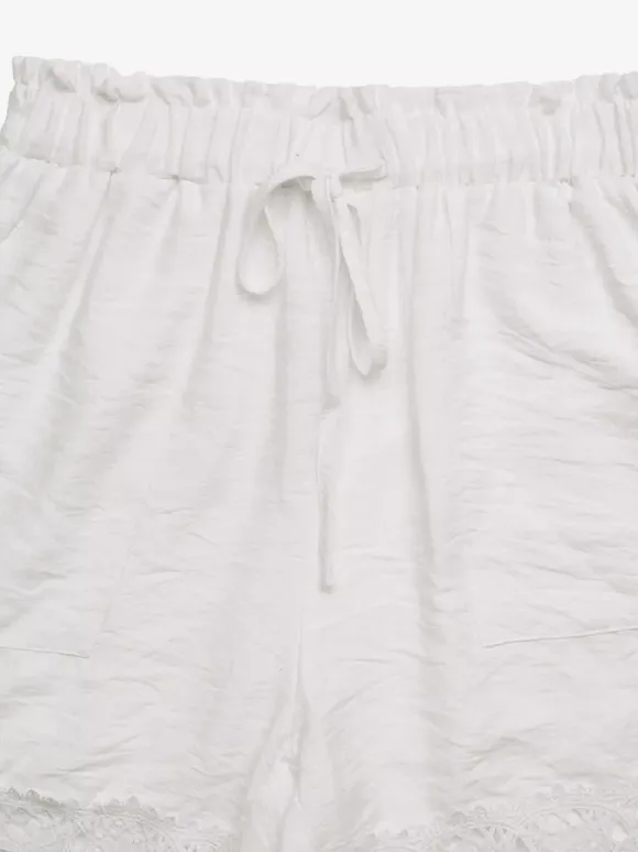 Women's Shorts Cut Out Viscose Casual Beach Summer Shorts