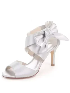 Women's Strappy Tie Up Wedding Sandals