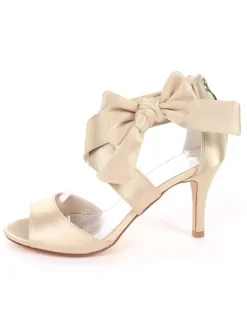 Women's Strappy Tie Up Wedding Sandals