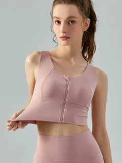 Women's Tennis Top Jewel Neck Nylon Sleeveless Activewear