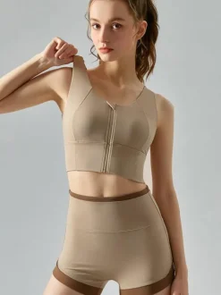 Women's Tennis Top Jewel Neck Nylon Sleeveless Activewear