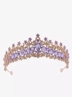 Women's Vintage Tiaras Alloy Rhinestone Elegant Retro Headwear Accessory