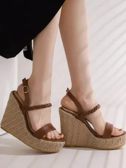 Women's Wedge Sandals Platform Open Toe Sandal Shoes