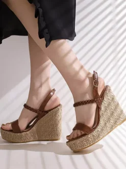 Women's Wedge Sandals Platform Open Toe Sandal Shoes