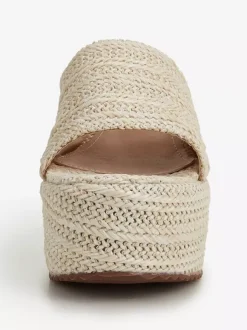 Women's Wedge Sandals Platform Open Toe Backless Sandal Shoes
