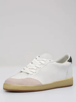 Women White Sneakers Lace Up Skate Sneakers