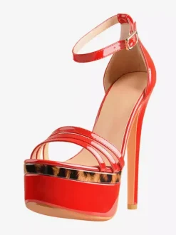 Wpmen's Sexy Sandals Platform Strappy High Heel Sandal Shoes